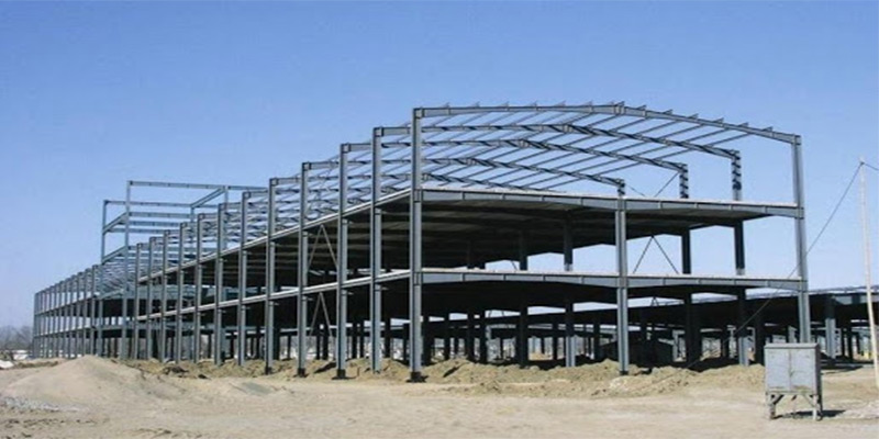 ساختمان اسکلت فلزی